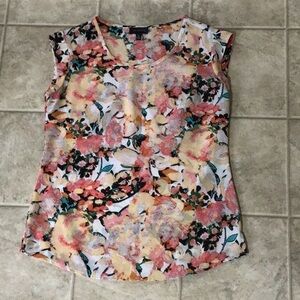 The Limited, XS, Floral Top